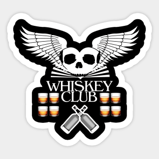 Whiskey Club Sticker